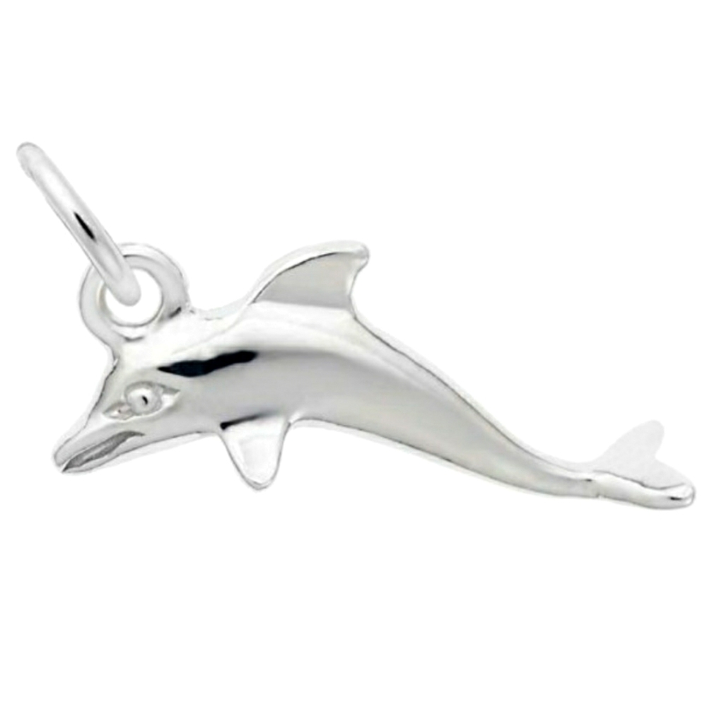 Sterling Silver Dolphin Charm by Rembrandt